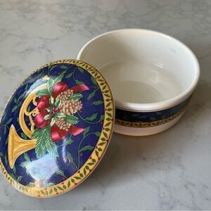 Mikasa Ceramic Covered Bowl